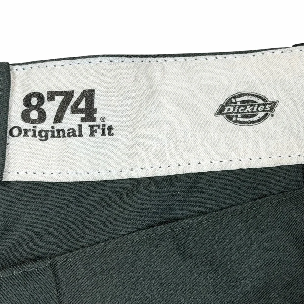 Dickies 874 Olive Green Original Fit Work Pants - Size 42x32